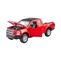 Escala 1:32 Ford Raptor F150 Pickup Diecast Metal Alloy Model Car Com Luz Sonora Puxar Para Trás