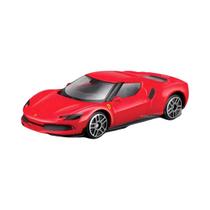 Escala 1:64 - Modelo de Carro Diecast Ferrari 488 Pista Bburago - Enzo, F40, F50, 458 GTB