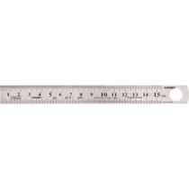 Escala De Aço Inox 150mm Rígida Vonder Escala De Aço Inox 150mm Rígida Vonder