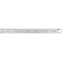 Escala De Aço Inox 300mm Rígida Vonder Escala De Aço Inox 300mm Rígida Vonder