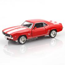 Escala Diecast Car TOKAXI 1969 Camaro SS 1/36 para crianças (vermelha) Escala Diecast Car TOKAXI 1969 Camaro SS 1/36 para crianças (vermelha)