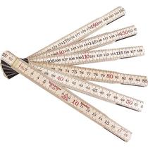 Escala métrica 2 metros 12 dobras madeira natural - Vonder Escala métrica 2 metros 12 dobras madeira natural - Vonder