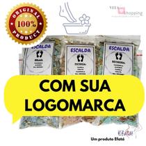 Escalda Pés com sua logomarca - kit 30 unids