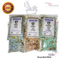 Escalda Pés kit 30 unids - Revigora, Relax e Potenza - Efatá