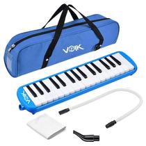 Escaleta 32 Teclas Azul Voik EM-32 Profissional C/ Capa