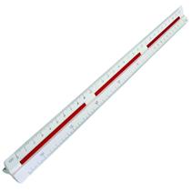 Escalimetro Triangular 30cm 7830-1 Trident