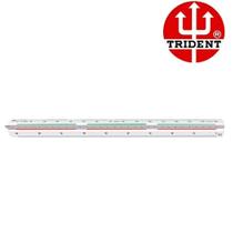 Escalimetro triangular 30cm 7830/2b - trident