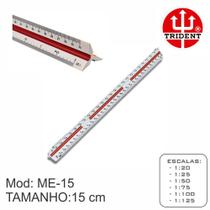 Escalimetro Trident bolso mini ME-15 Numero 1 Desetec 15 cm