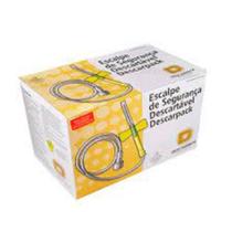 ESCALPE c/ dispositivo 19G BRANCO LOCK DESCARPACK CX COM 100 UNIDADES ESCALPE c/ dispositivo 19G BRANCO LOCK DESCARPACK CX COM 100 UNIDADES