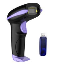 Escáner de Códigos de Barras Inalámbrico NADAMOO con Transmisión USB de 100 m Escáner de Códigos de Barras Inalámbrico NADAMOO con Transmisión USB de 100 m