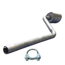 Escapamento Abafador Fiorino Uno 1.5 8v 97 98 99 00 01 2002