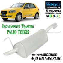 Escapamento Abafador Surdina Silencioso Traseiro Palio Todos **Ecxeto 1.8**