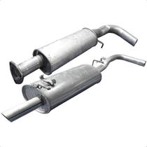 Escapamento Abafador + Traseiro Gol G2 1.0 1.6 1.8 2.0 97 00