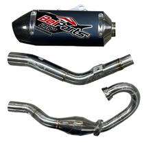 Escapamento Belparts Bhp Short Ttr 230 Azul Carbon Escapamento Belparts Bhp Short Ttr 230 Azul Carbon