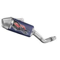 Escapamento belparts crf 230 bhp short inox azul escape Escapamento belparts crf 230 bhp short inox azul escape