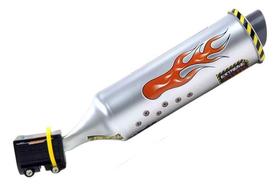 Escapamento Bike Com Som Realista De Moto