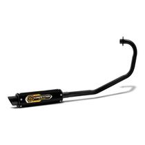 Escapamento Competition Curva Preta Moto Titan 160 2015 até 2023 Alto Desempenho - Pro Tork