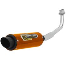 Escapamento Competition Pro Tork Curva Cromada Moto Honda Biz 125 2011 a 2018 Alto Desempenho Escapamento Competition Pro Tork Curva Cromada Moto Honda Biz 125 2011 a 2018 Alto Desempenho