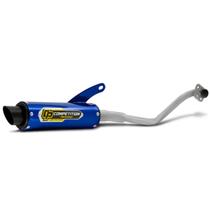 Escapamento Competition Pro Tork Curva Cromada Moto Honda Pop 110 2016 a 2022 Alto Desempenho