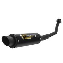 Escapamento Competition Pro Tork Curva Preta Moto Honda Biz 125 2011 a 2018 Alto Desempenho