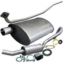 Escapamento Completo Caravan 4 Cilindros 1975 A 1989