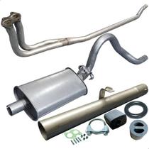 Escapamento Completo Chevette Hatch 1.4 8v 1980 A 1990 Escapamento Completo Chevette Hatch 1.4 8v 1980 A 1990