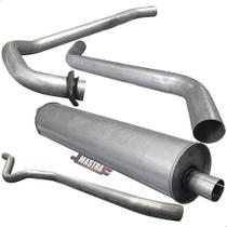 Escapamento Completo F1000 Motor Mwm 1980 A 1992