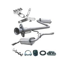 Escapamento Completo Fiat Uno Mille Flex 2006 2007 08 2009