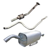 Escapamento Completo Fiesta Sedan Aspirado 1.0 2002 A 2006