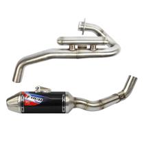 Escapamento Completo Foco Racing Strong Crf 250f