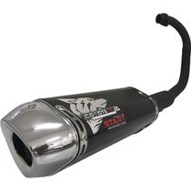 Escapamento Coyote Modelo START Mini-Tri Alumínio - PCX 160 ano 2023 em Diante - Honda