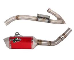 Escapamento Curva Bomber Viola Racing Ms1 Mx Crf 250f