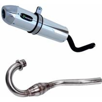 Escapamento Curva + Ponteira Wacs Tyranno CRF 230