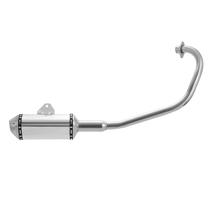 Escapamento de Moto Pro Tork Mini 3 Stamp Fan/cargo/start 160 2016 à 2017 Cromado Escapamento de Moto Pro Tork Mini 3 Stamp Fan/cargo/start 160 2016 à 2017 Cromado