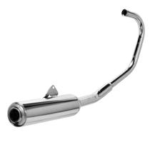 Escapamento de Moto Pro Tork Modelo Original Cbx 200 Strada 1993 -1997 Cromado