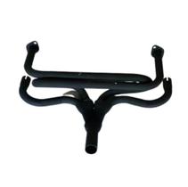 Escapamento Dimensionado Capetinha Fusca 4x1 Sem abafador Ponteira Preta