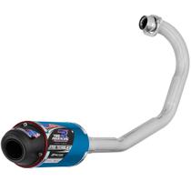 Escapamento Escape Esportivo Moto Pro Tork Powercore 3 Steel Technology Titan 150 Ks 2004 a 2008 (Cromado)