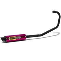 Escapamento Escape Esportivo Pro Tork Competition Moto Titan 125 Ks 2000 A 2004 Fan 125 2004 A 2008