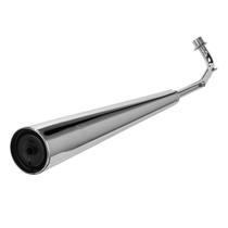 Escapamento Escape Moto Honda Biz 100 1998 a 2005 Cromo Forte Original