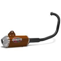 Escapamento Escape Racing Moto Yamaha Ybr 125 2000 Até 2008 Gemoto