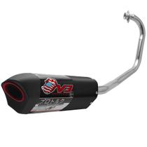 Escapamento Esportivo Alumínio Pro Tork V3 YBR 125 2000 Até 2008 Escapamento Esportivo Alumínio Pro Tork V3 YBR 125 2000 Até 2008