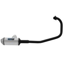 Escapamento Esportivo de Moto Pro Tork Mini 3 para Twister 2003 À 2008 Curva Preta