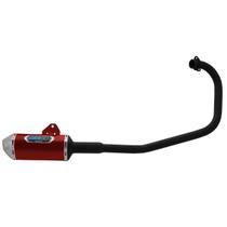 Escapamento Esportivo de Moto Pro Tork Mini 3 para Twister 2003 À 2008 Curva Preta