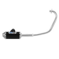 Escapamento Esportivo de Moto Pro Tork Mini 3 Strada/Aero 1988 À 2002 Curva Cromada