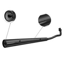 Escapamento Esportivo Gemoto Ml 2 Abafadores com Suporte Protetor Moto Honda Biz 125 2011 À 2020 Escapamento Esportivo Gemoto Ml 2 Abafadores com Suporte Protetor Moto Honda Biz 125 2011 À 2020