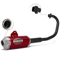 Escapamento Esportivo Motos Honda Titan 125 Ks Kse 2000 À 2004 Fan 125 2005 À 2008 Gemoto Racing 3 Trioval Curva Preta Escapamento Esportivo Motos Honda Titan 125 Ks Kse 2000 À 2004 Fan 125 2005 À 2008 Gemoto Racing 3 Trioval Curva Preta