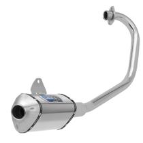 Escapamento Esportivo para Moto Pro Tork Mini 3 Fan/cargo/start 160 2016 À 2017 Curva Cromada Escapamento Esportivo para Moto Pro Tork Mini 3 Fan/cargo/start 160 2016 À 2017 Curva Cromada