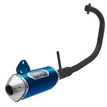 Escapamento Esportivo Pro Tork Mini 3 Curva Preta Moto Ybr 125 Factor 2009 À 2015