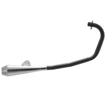 Escapamento Esportivo Pro Tork Shot 8 Moto Honda Fan E Cg Start 160 2015 À 2023 Curva Preta