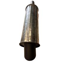 Escapamento Esportivo Universal redondo Turbão Para Adaptação Ponteira Preta